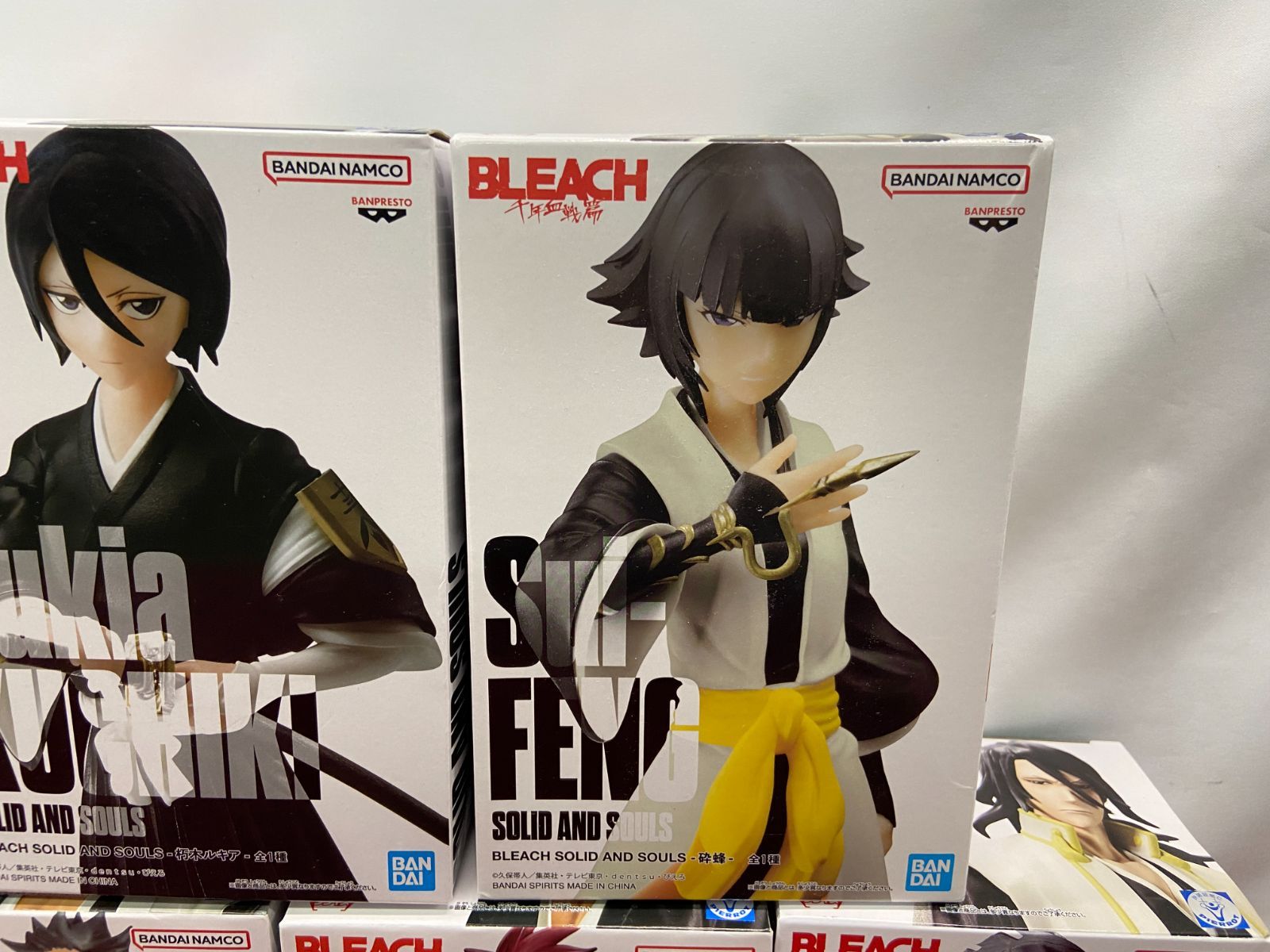 未開封】 BLEACH SOLID AND SOULS フィギュア 7体 まとめ セット