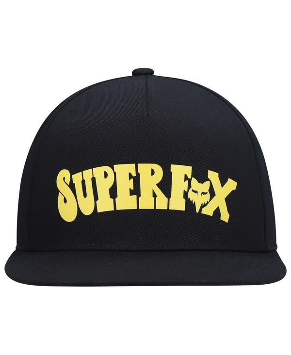メンズ フォックス メンズ アクセサリー 帽子 Fox Mens Black Super