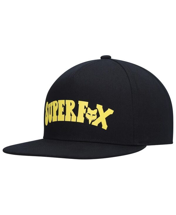 メンズ フォックス メンズ アクセサリー 帽子 Fox Mens Black Super