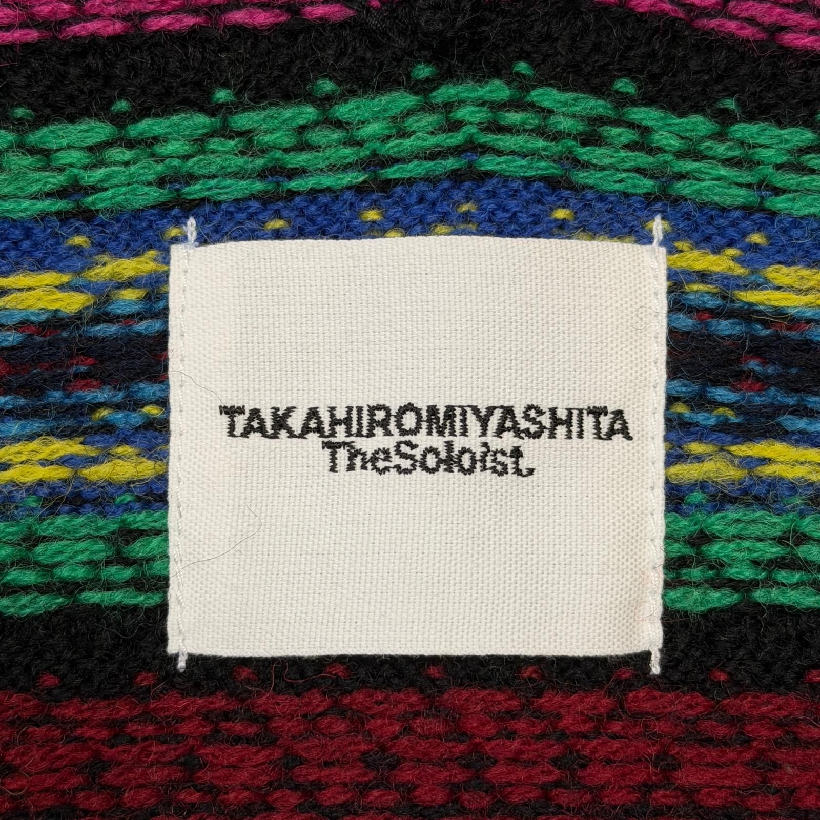 TAKAHIRO MIYASHITA The SoloIst. 22AW Nordic Zip knit Vest 