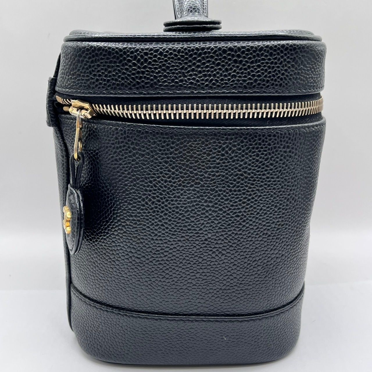 CHANEL シャネル バニティバッグ キャビアスキン ココマーク 黒 A01998 
