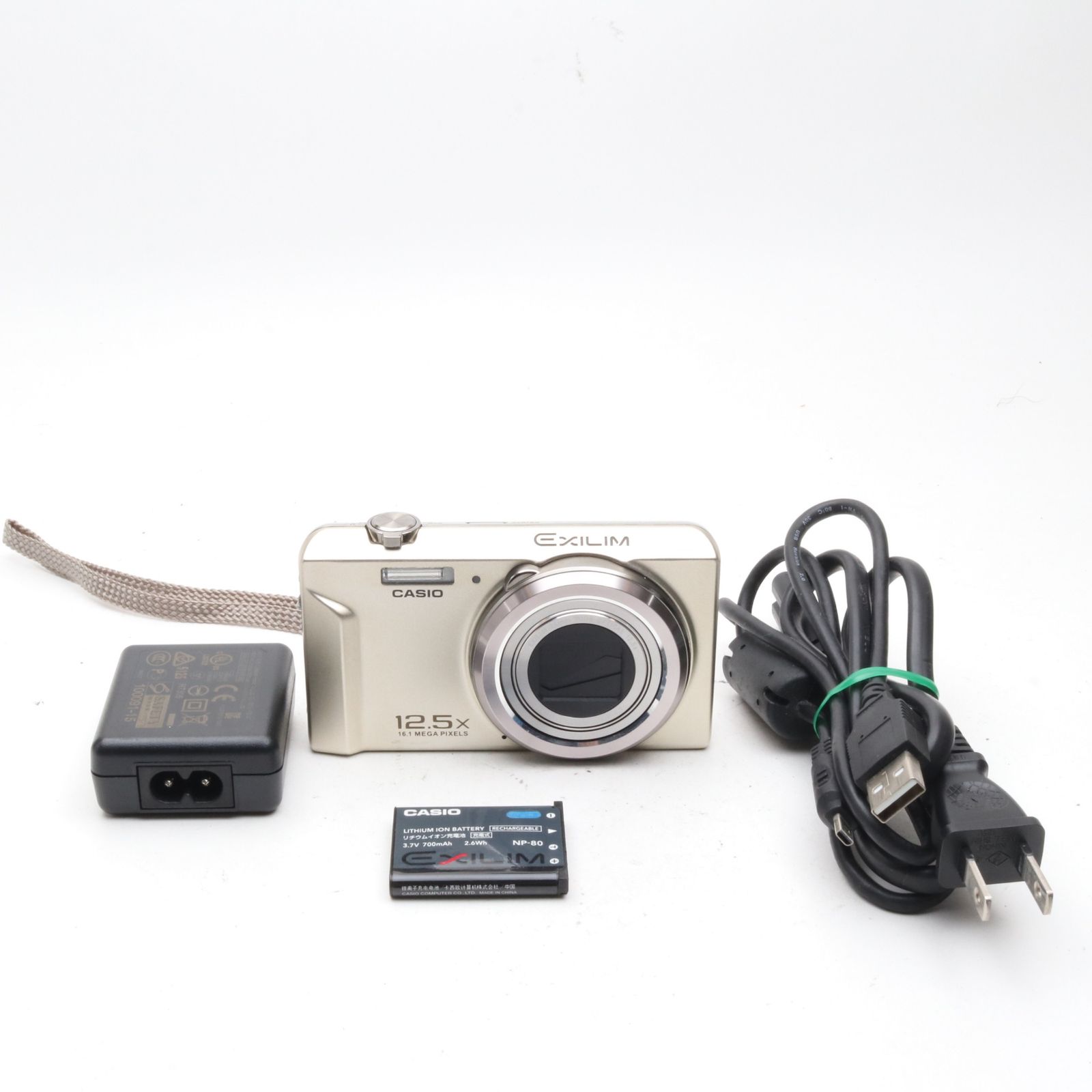 CASIO デジタルカメラ EXILIM EX-ZS150 ゴールド EX-ZS150GD 【公式通販】