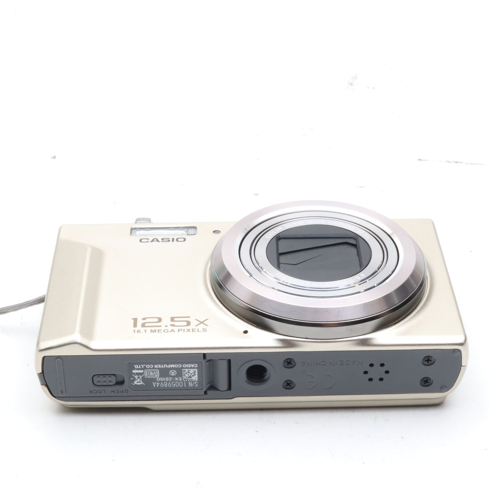 CASIO デジタルカメラ EXILIM EX-ZS150 ゴールド EX-ZS150GD 【公式通販】