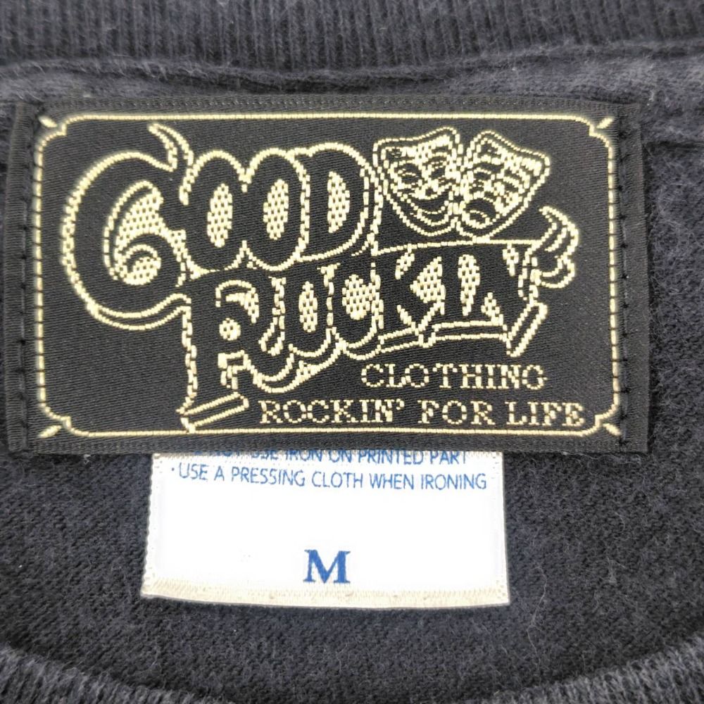05w20277 グッドロッキン Good Rockin' 半袖Tシャツ ブラック M 中国