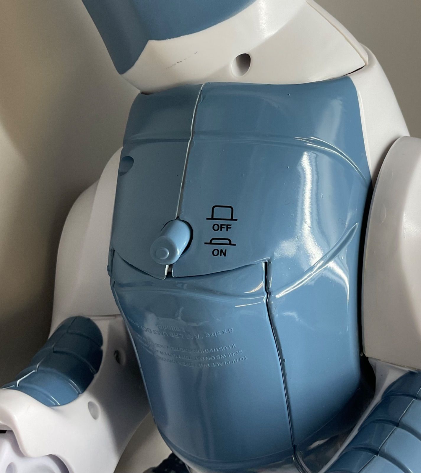 M62 ロボザウルス ブルー ホワイト 恐竜型ラジコンロボ ROBOSAUR blue