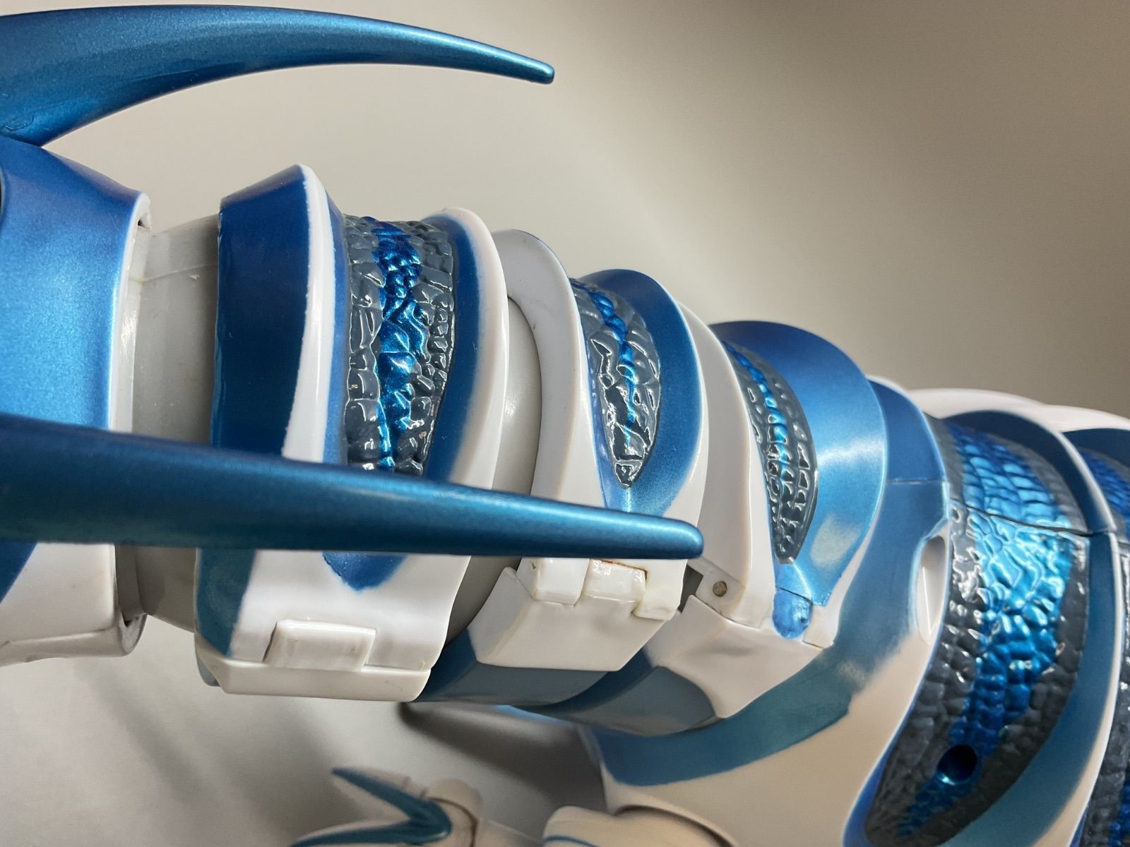 M62 ロボザウルス ブルー ホワイト 恐竜型ラジコンロボ ROBOSAUR blue