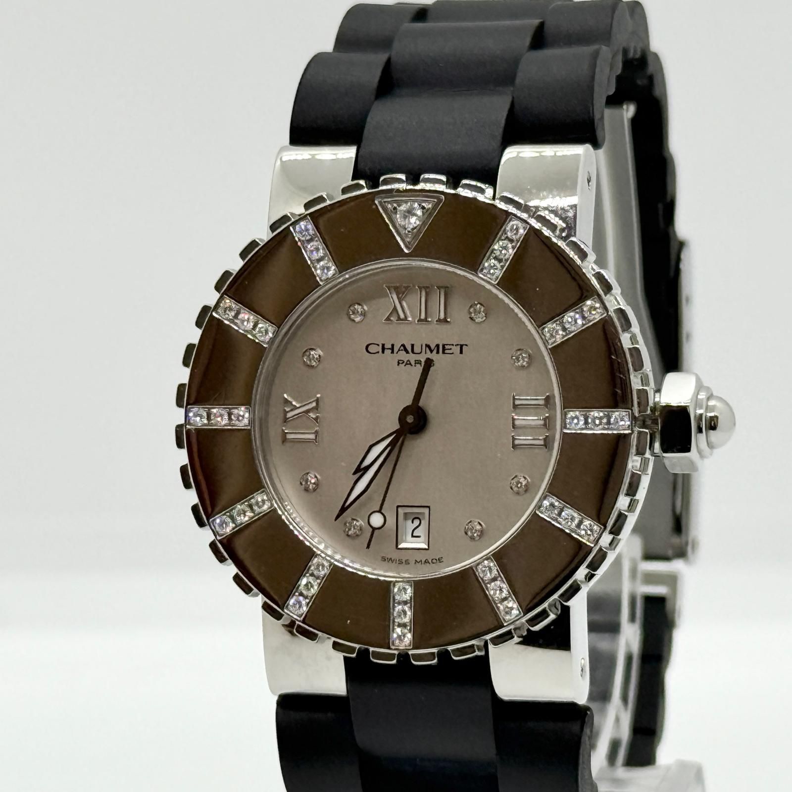 Chaumet ショーメ クラスワン 622-21547 ベージュ QZ レディース 