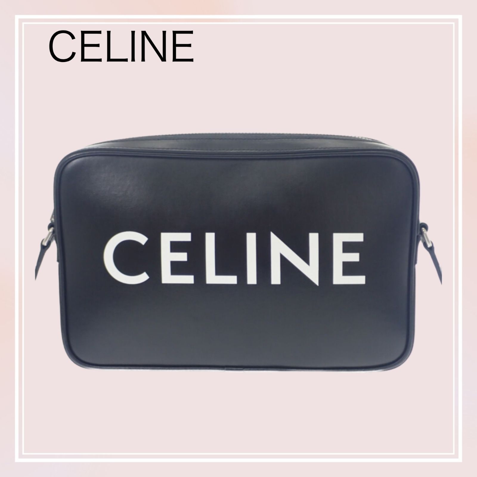 CELINE】ミディアムメッセンジャー 194503DOT.38SI ショルダーバッグ 