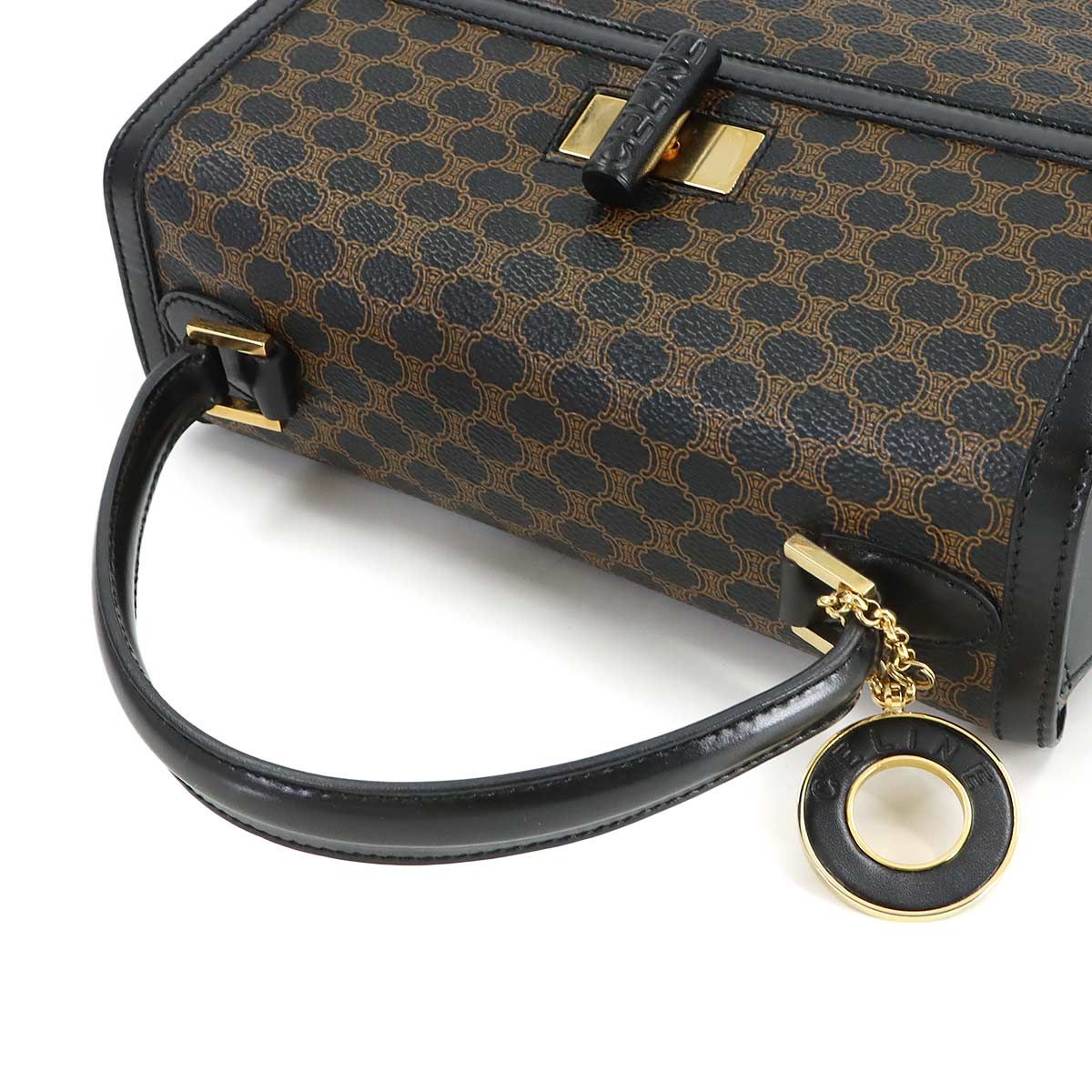 未使用 展示品 セリーヌ CELINE マカダム 2way ハンド ショルダー 