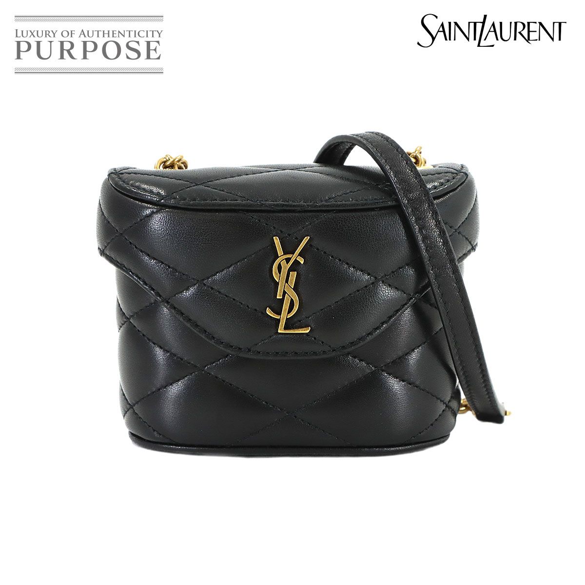 未使用 展示品 サンローラン SAINT LAURENT ジューン マイクロボックス 