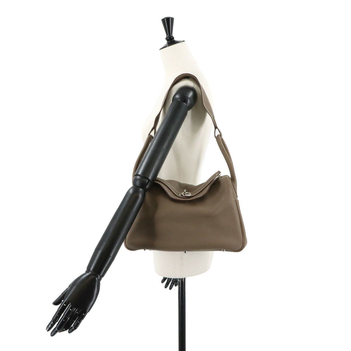 美品 エルメス HERMES リンディ 30 2way ハンド ショルダー バッグ