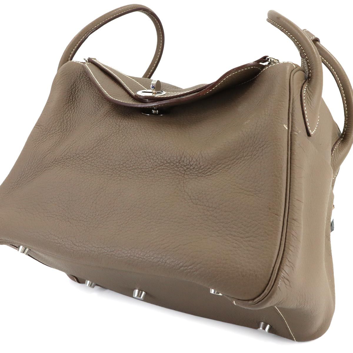 美品 エルメス HERMES リンディ 30 2way ハンド ショルダー バッグ