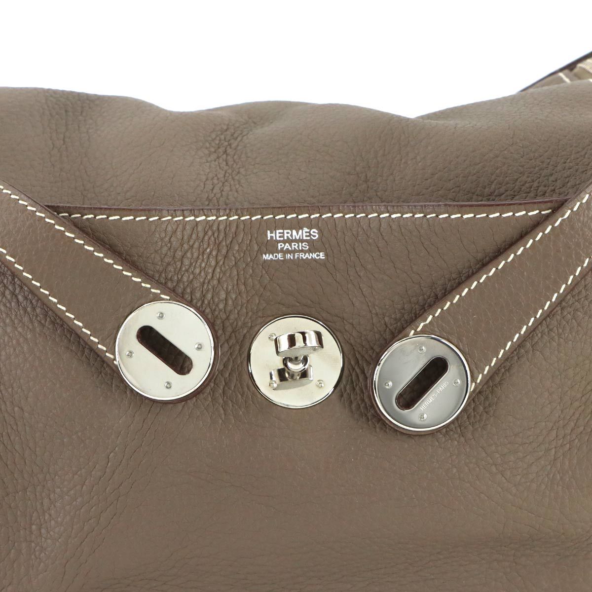 美品 エルメス HERMES リンディ 30 2way ハンド ショルダー バッグ
