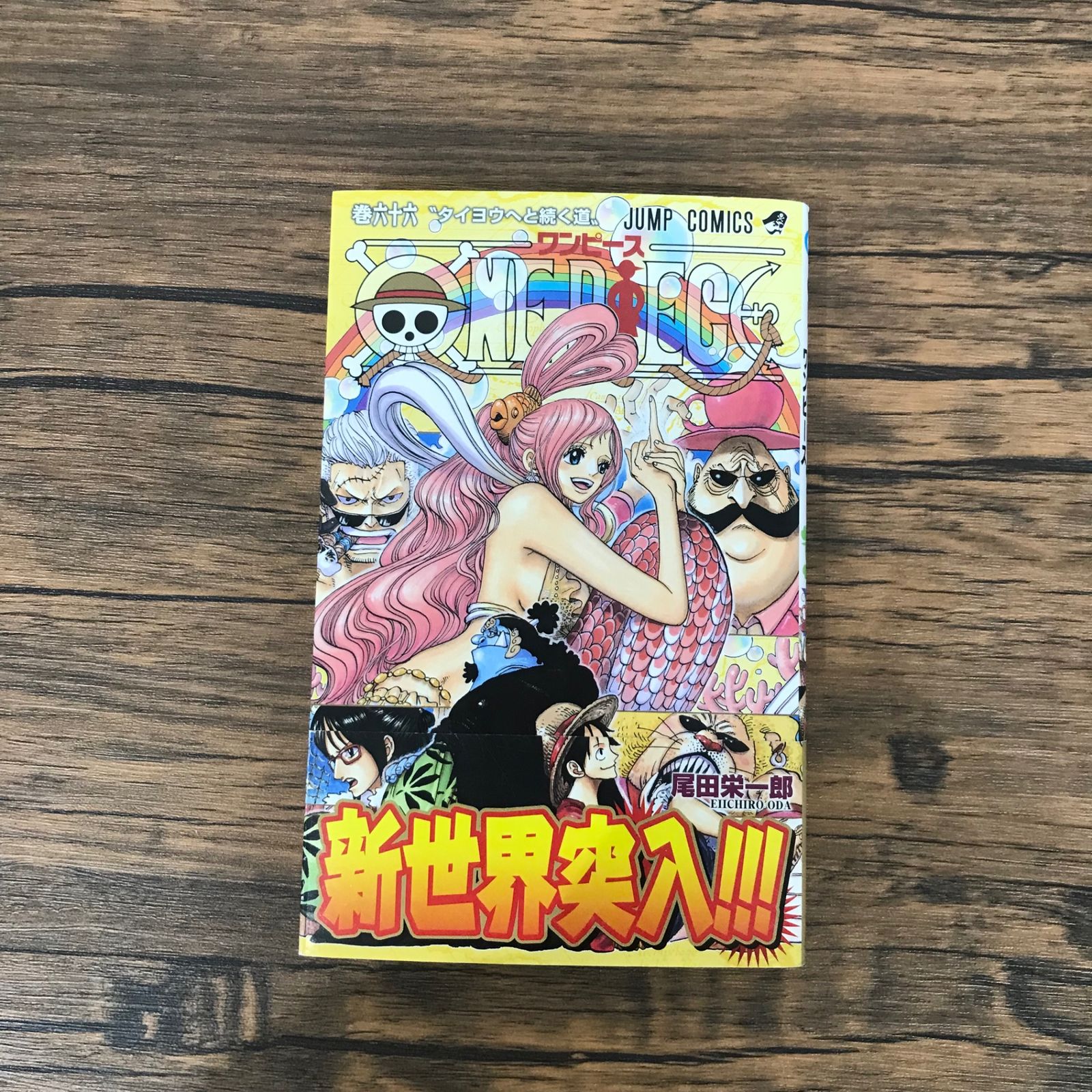 ワンピース ONE PIECE 巻五十七 尾田栄一郎 初版希少 中古 初版』ONE PIECE（ワンピース）66巻/【作者】尾田栄一郎/GF-0226021205
