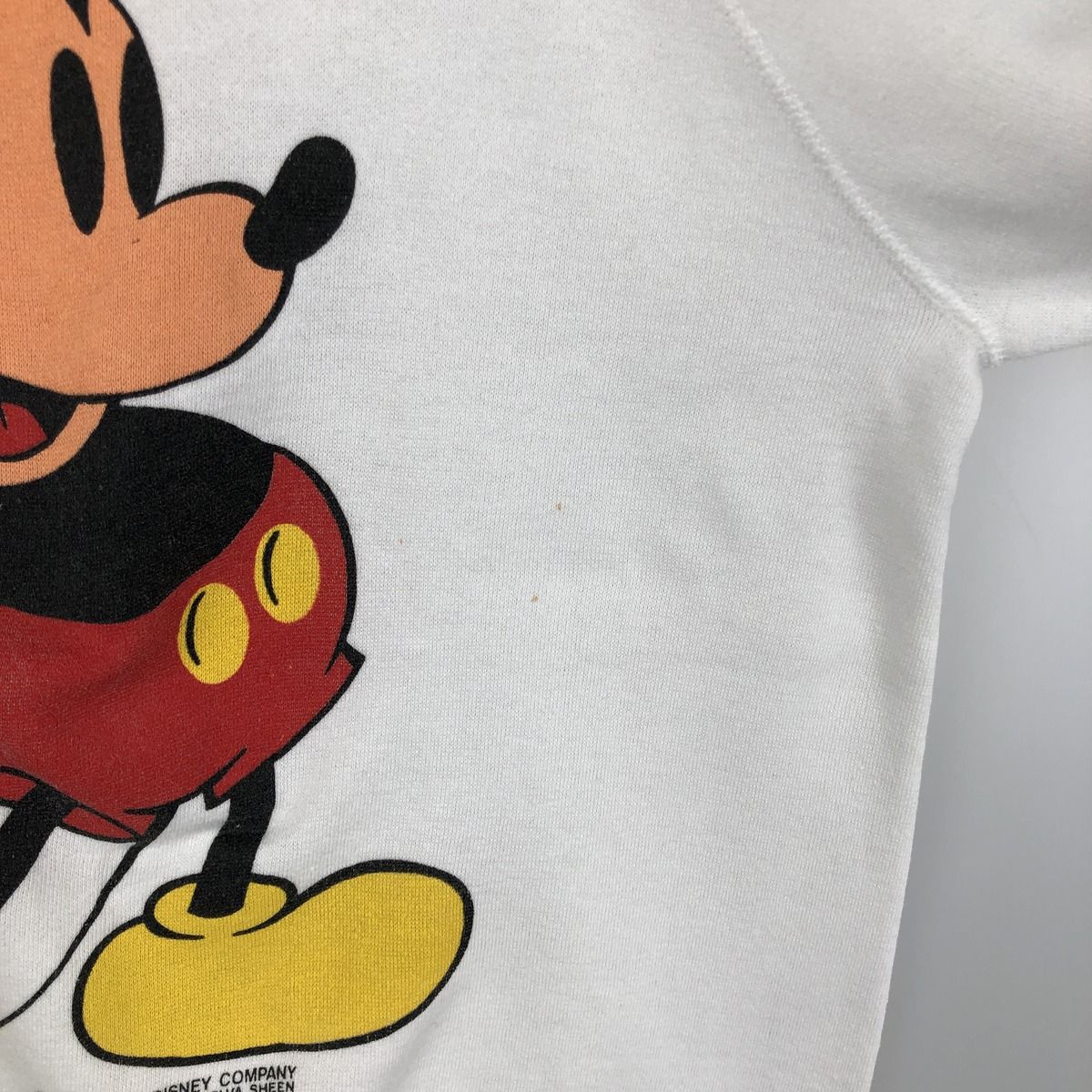 古着 80年代 タルテックス TULTEX MICKEY MOUSE ミッキーマウス 