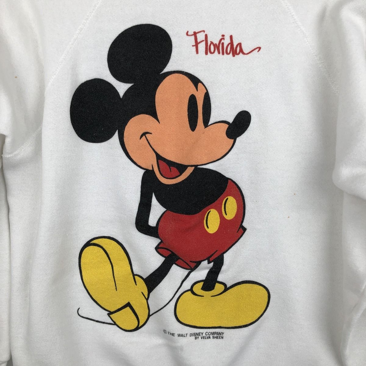 古着 80年代 タルテックス TULTEX MICKEY MOUSE ミッキーマウス 