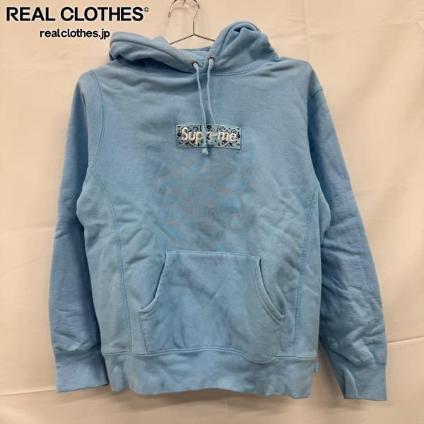 Supreme/シュプリーム【19AW】Bandana Box Logo Hooded Sweatshirt 