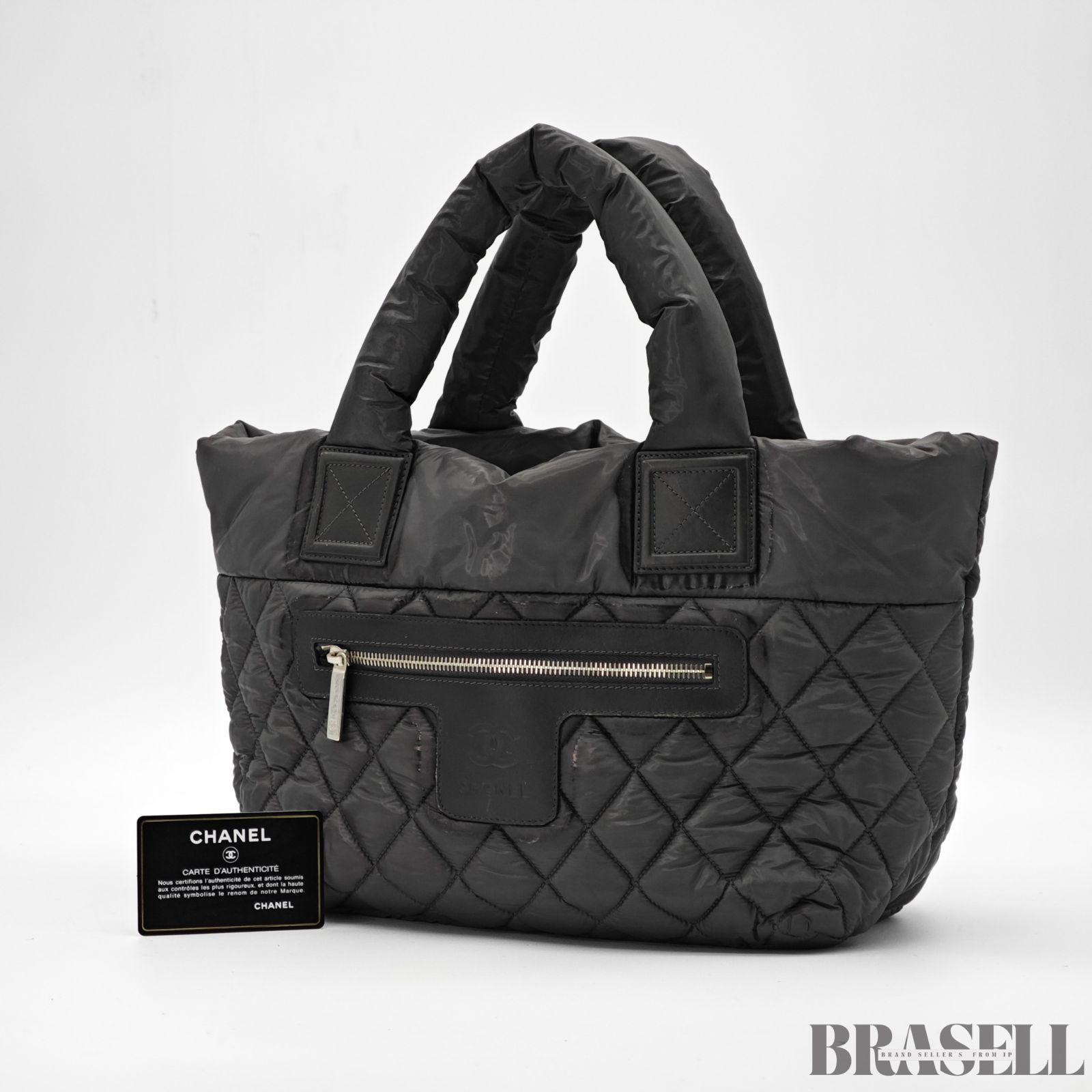 CHANEL コココクーンPM ナイロン バッグ ハンドバッグ ミニ CHANEL コココクーンPM ナイロン バッグ ハンドバッグ ミニ