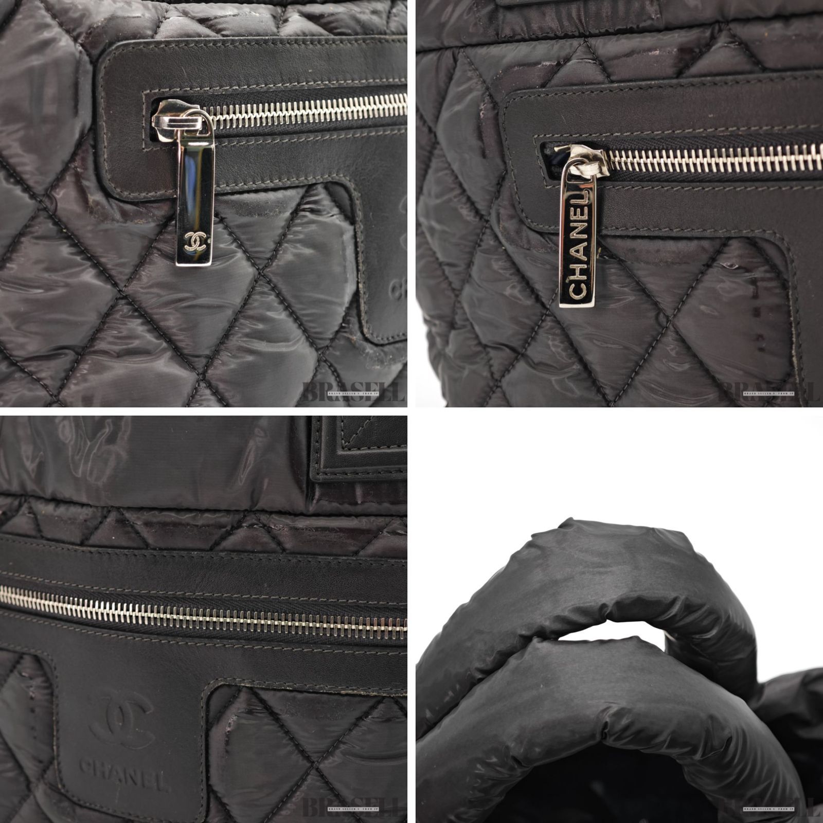 CHANEL コココクーンPM ナイロン バッグ ハンドバッグ ミニバッグ 