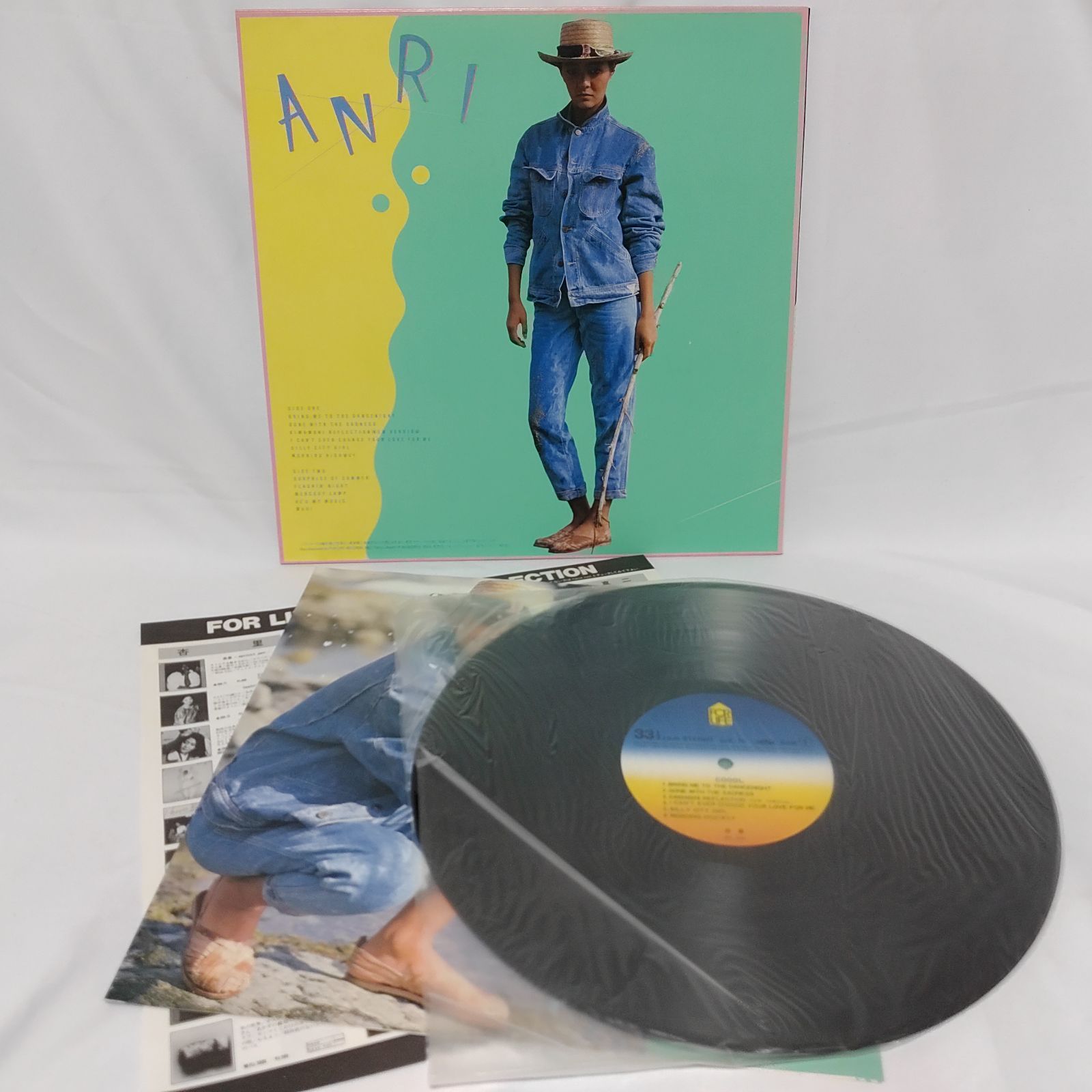 中古美品】 City Pop名盤 杏里 ANRI / COOOL LPレコード 角松敏生 