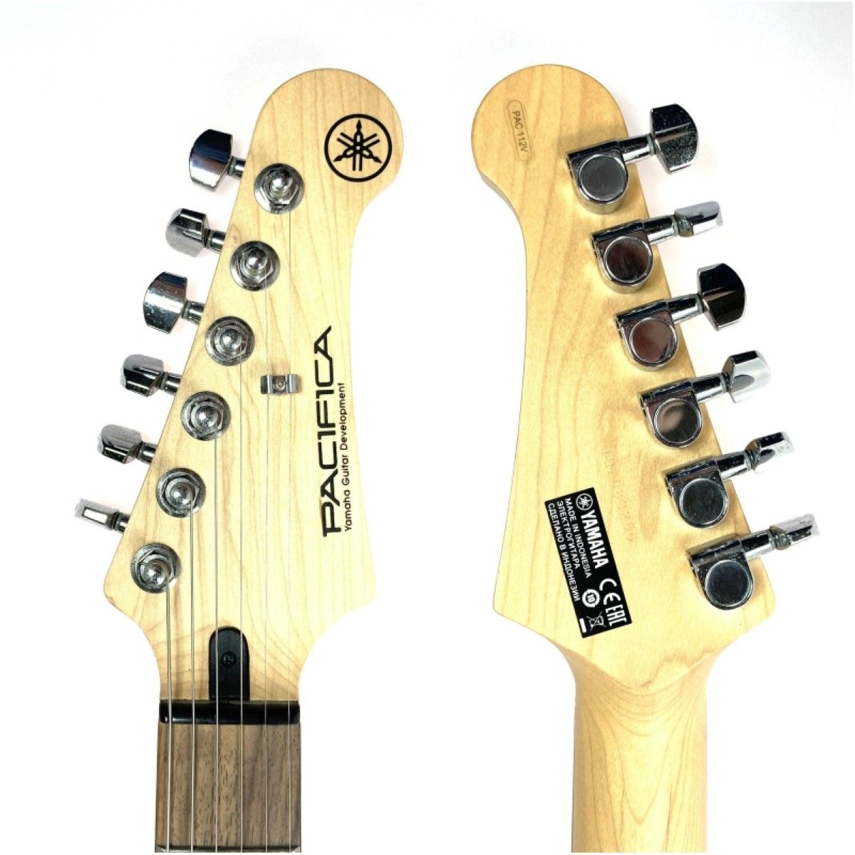 Yamaha Pacific 112vエレキギター アイボリー ギターケース付き 【公式