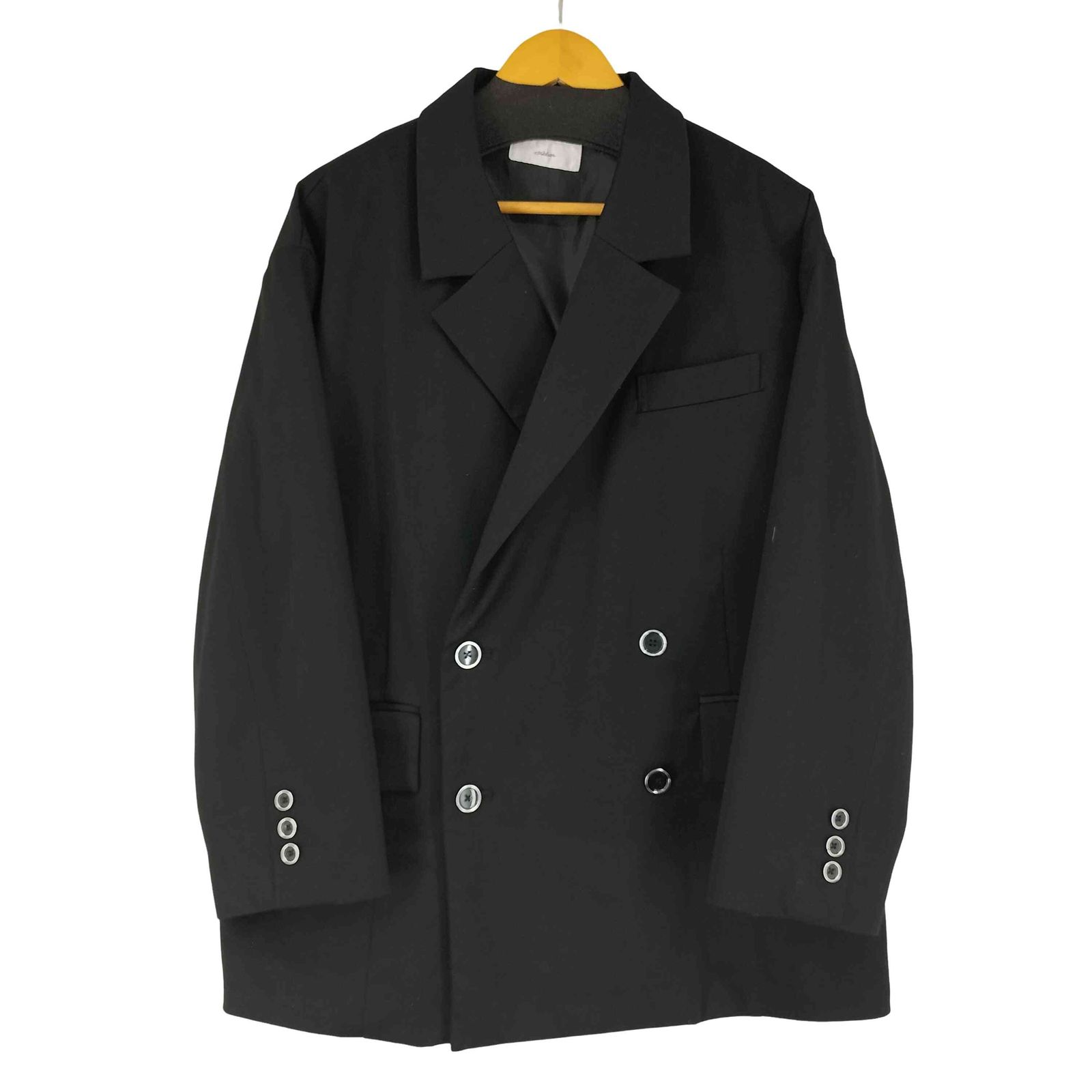 アドラー ADRER TR w cloth loose tailored double jacket TRダブル 