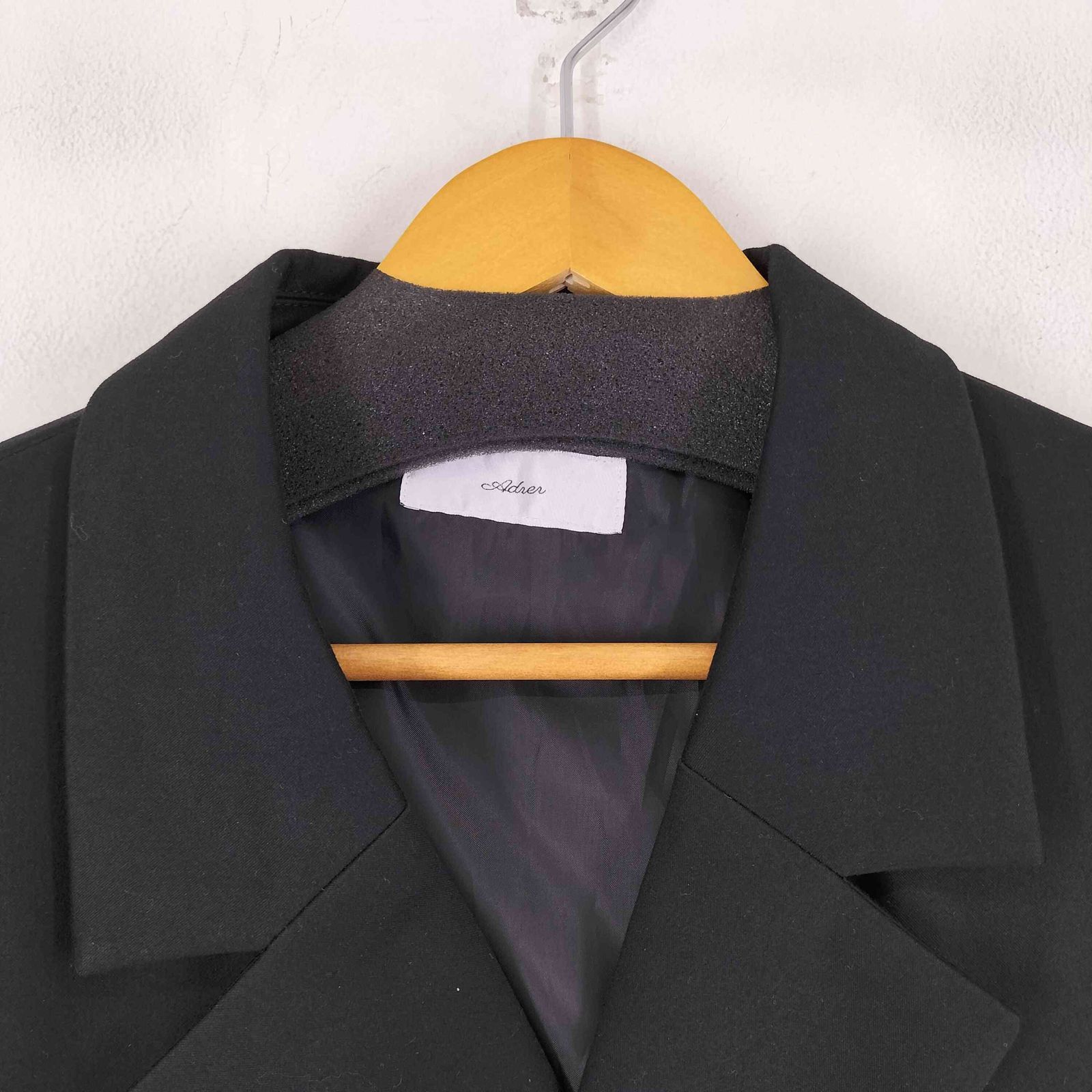 アドラー ADRER TR w cloth loose tailored double jacket TRダブル 
