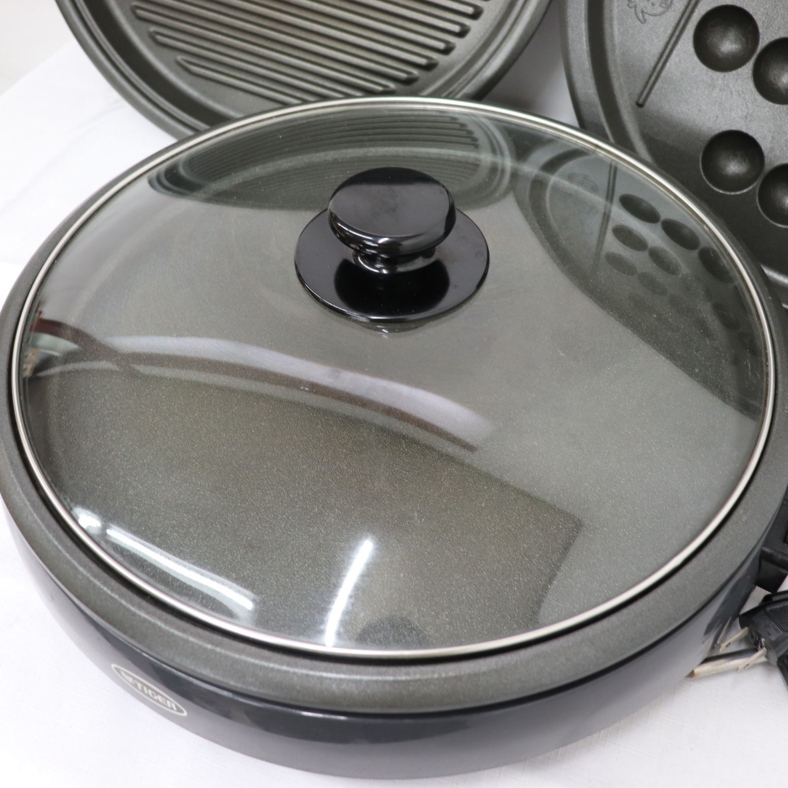 美品】TIGER タイガー ホットプレート 40cm CPJ-Y130 2003年製 生活 