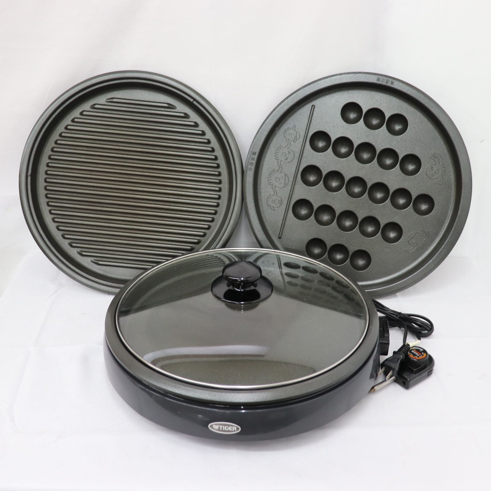 美品】TIGER タイガー ホットプレート 40cm CPJ-Y130 2003年製 生活 