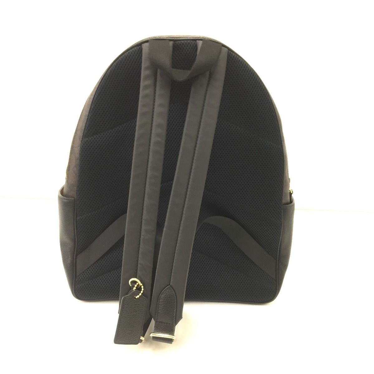 COACH コーチ バックパック シグネチャー PVC CZ176 ブラックx 
