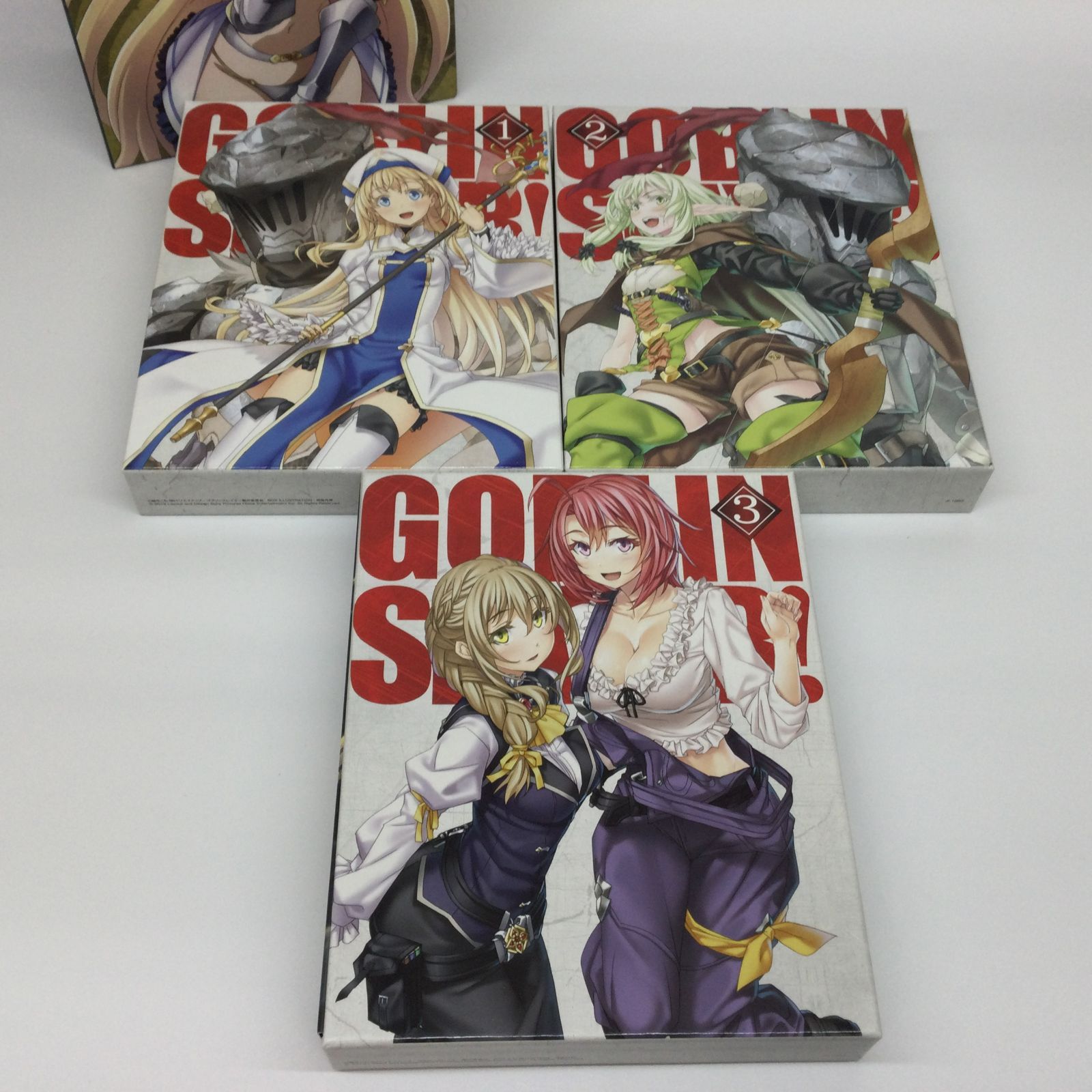 ☆ ゴブリンスレイヤー 初回生産限定版 全3巻セット(アニメイト全巻