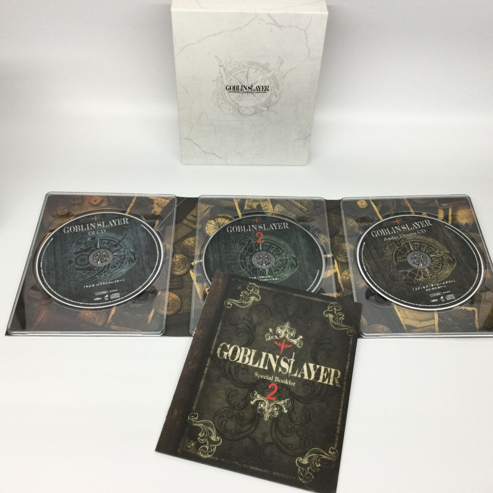アニメBlu-ray「ゴブリンスレイヤー」 全3巻セット アニメイト BOX付き
