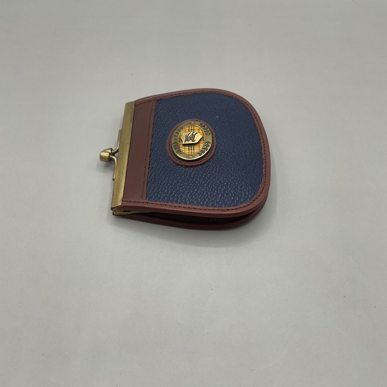 美品 BURBERRY バーバリー コインケース 小銭入れ ヴィンテージ レザー 