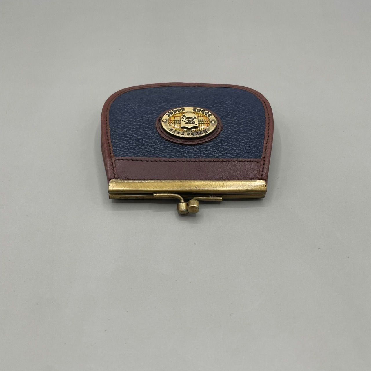 美品 BURBERRY バーバリー コインケース 小銭入れ ヴィンテージ レザー 