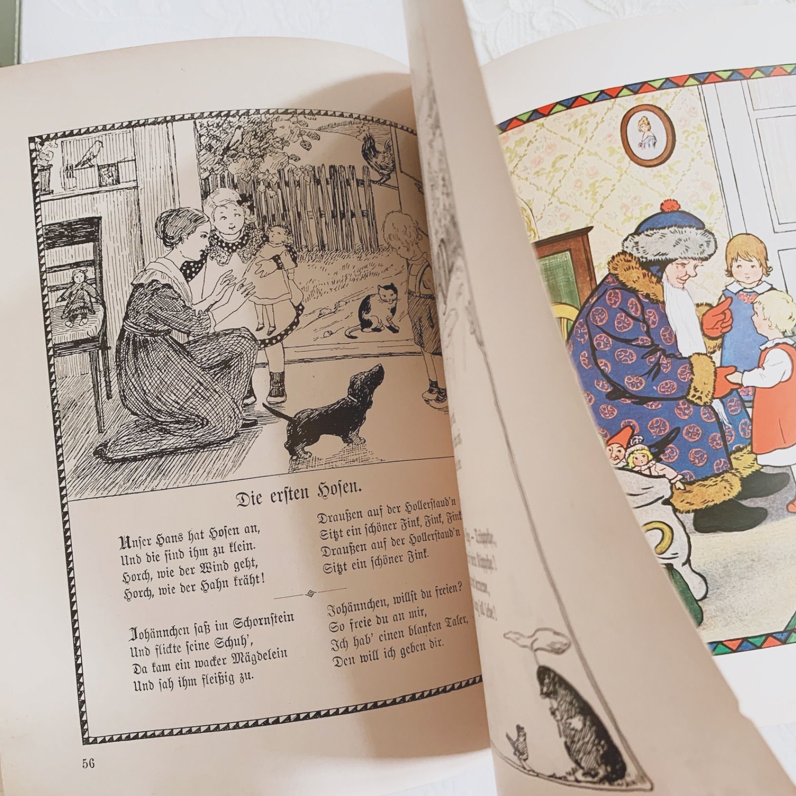 1910-1920年頃 アンティーク絵本- 画家パウリ・エブナーの希少な挿画