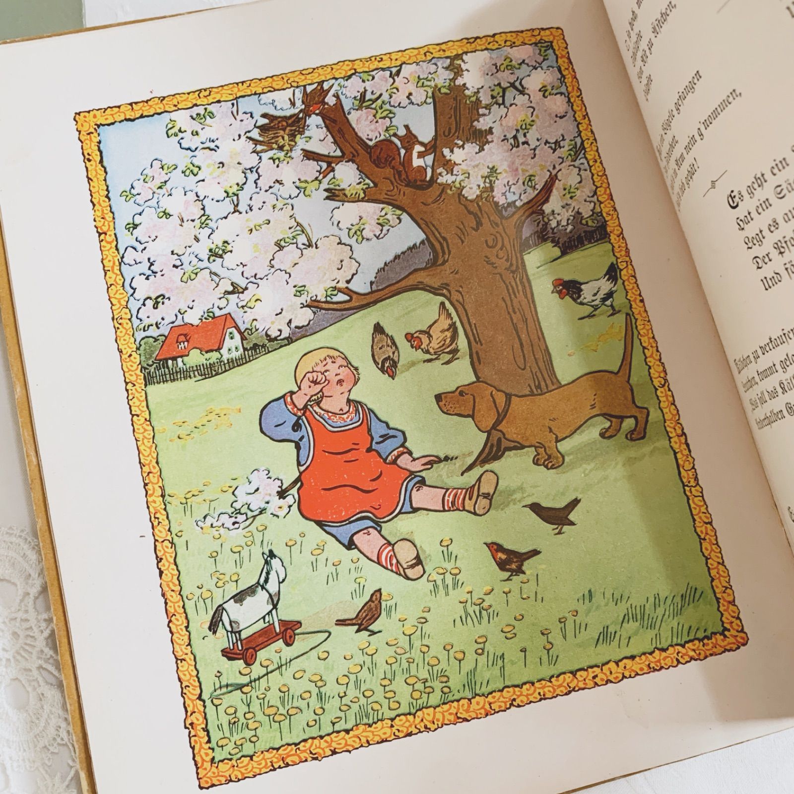 1910-1920年頃 アンティーク絵本- 画家パウリ・エブナーの希少な挿画