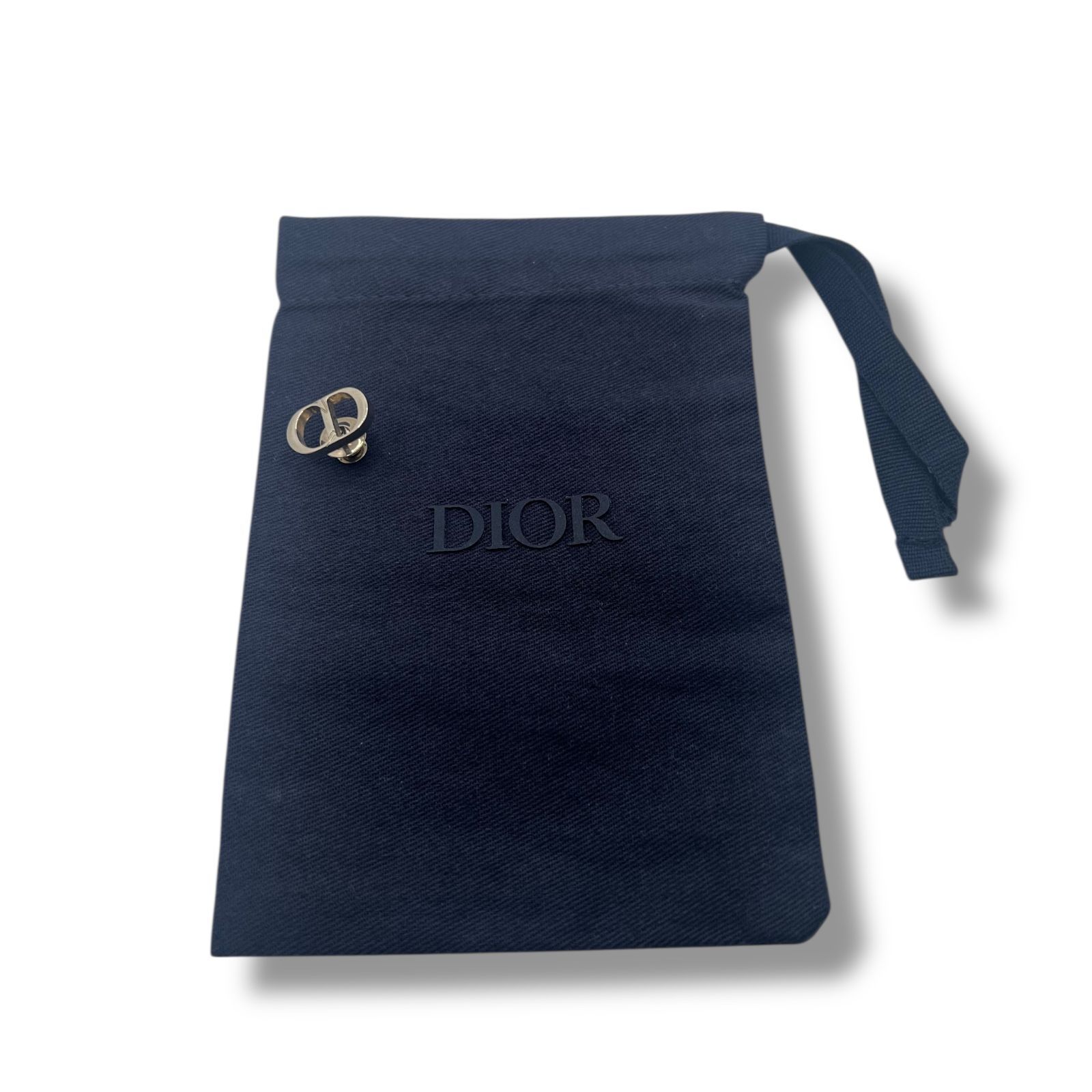 参考上代44,000円 Christian Dior CD Icon brooch DCアイコンブローチ