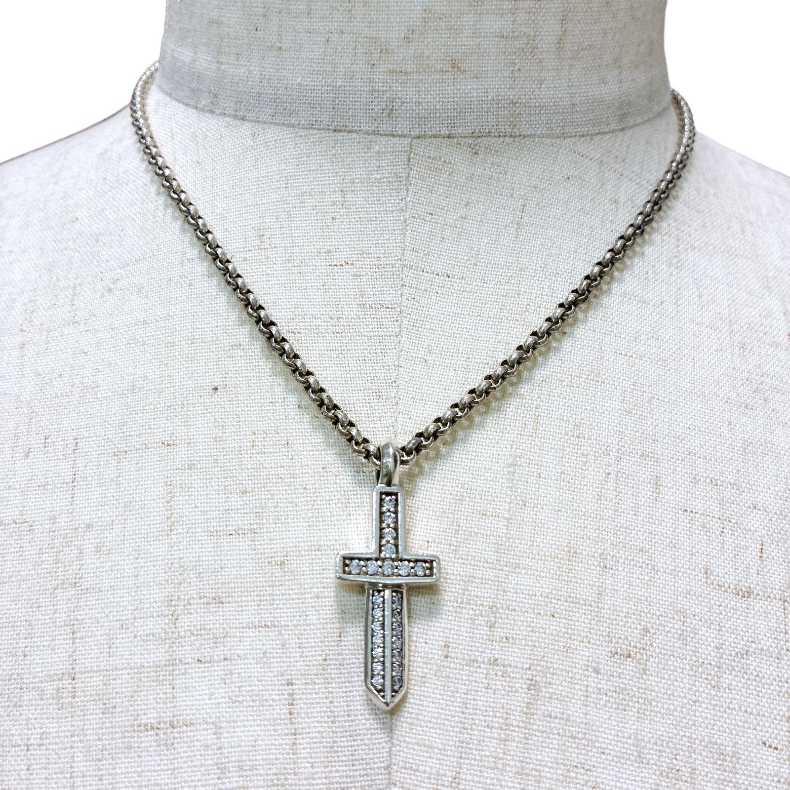 LEGALISS／レガリス　シルバーネックレス LEGALISS レガリス クロス ペンダント シルバー925 ネックレス ダガー