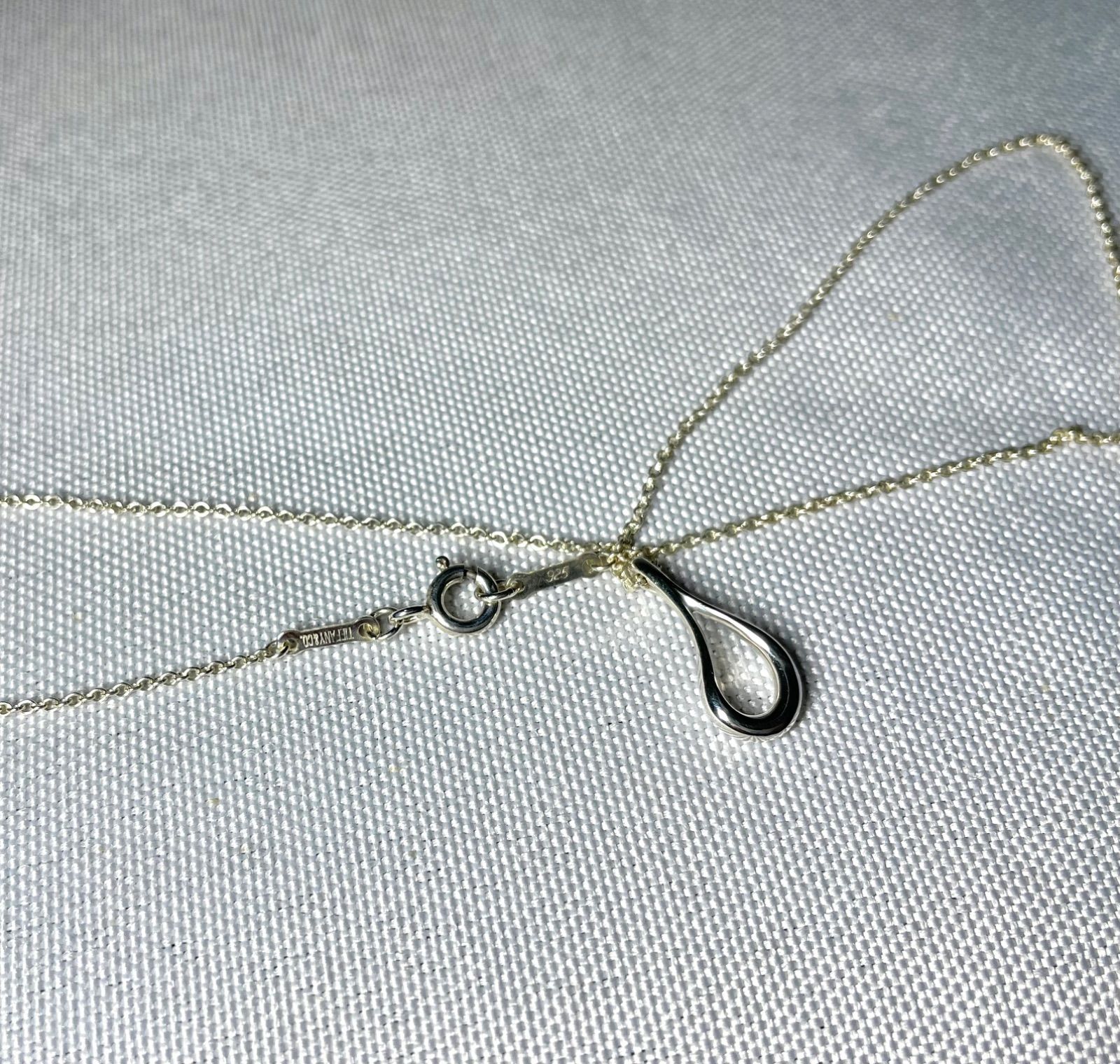 美品 Tiffany ティファニー エルサペレッティ オープン ティアドロップ 