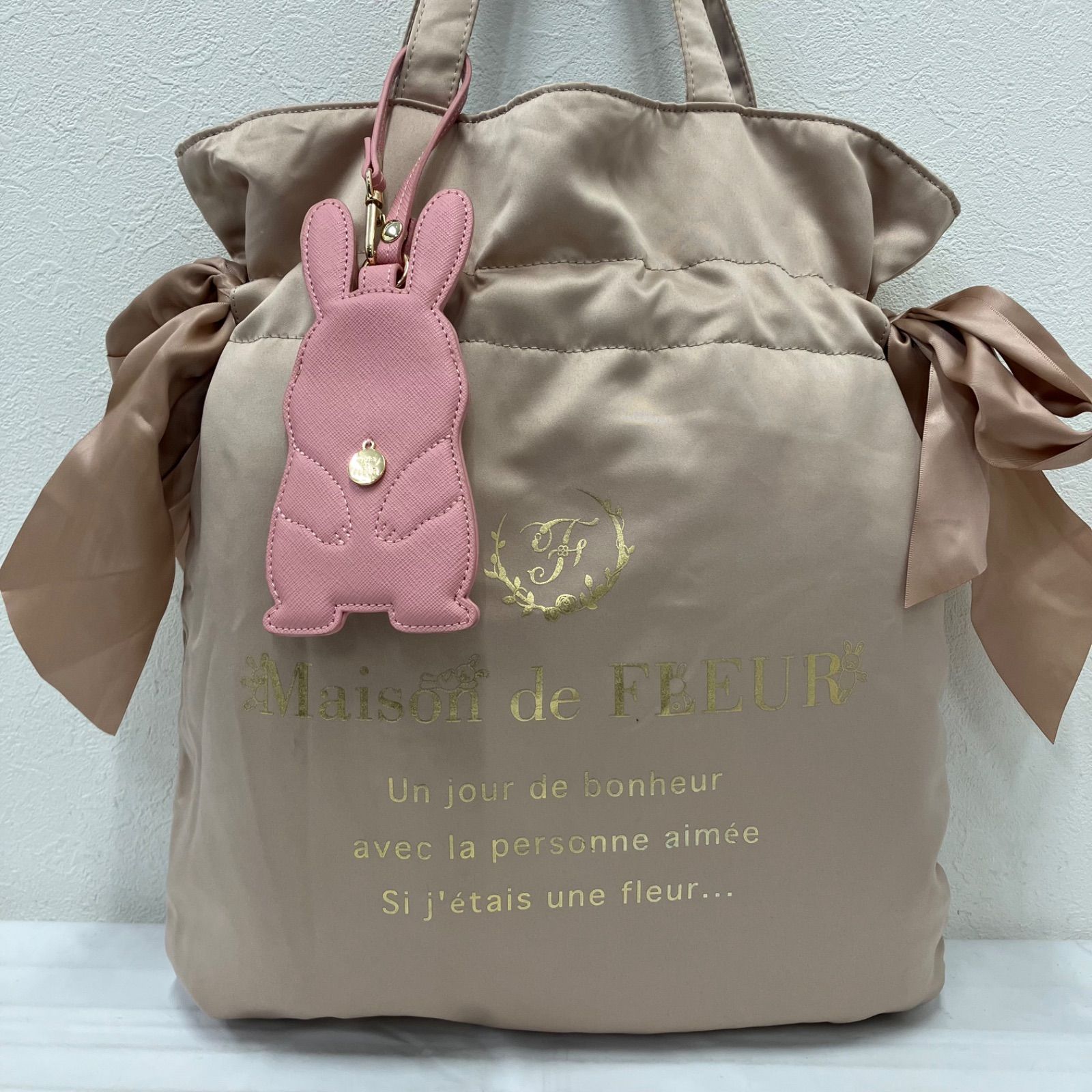 メゾンドフルール 巾着 バッグ メゾン ド フルール Maison de FLEUR 