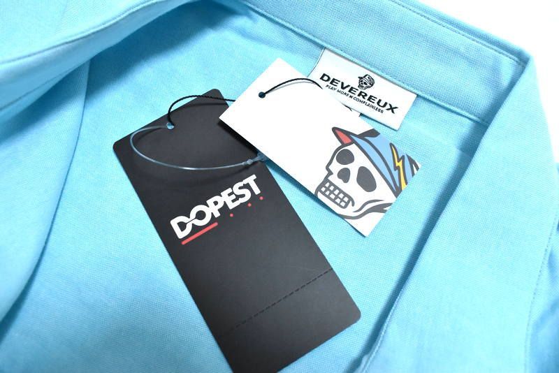 DEVEREUX GOLF デヴァローゴルフ シャツ M 定価2万3100円】新品 DEVEREUX GOLF Golf is my Therapy Cotton L/S