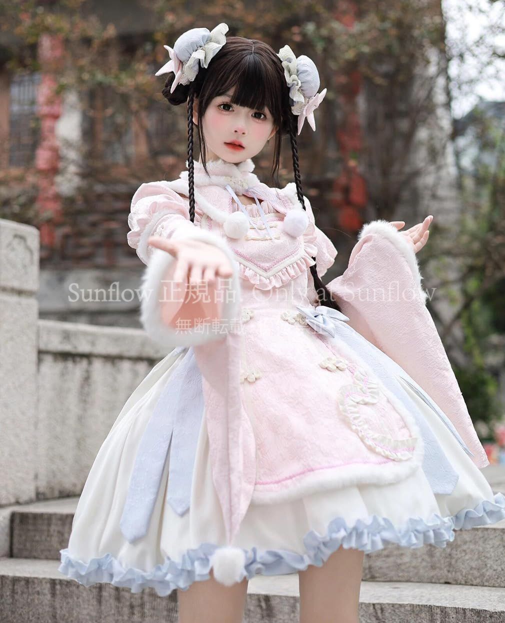 コスチューム・コスプレ 再入荷 【特価】人気商品☆サンタ ロリータ