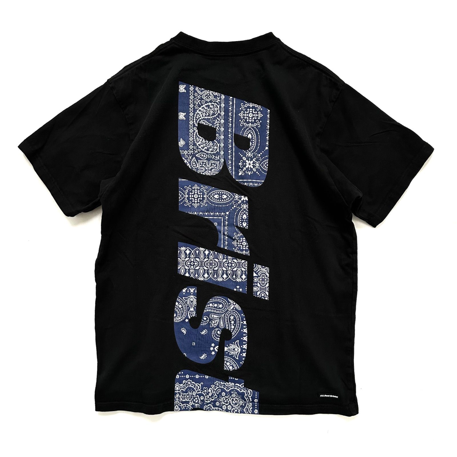 FCRB Bristol Bandana Big Logo Tee ブリストル バンダナ ビッグロゴ T