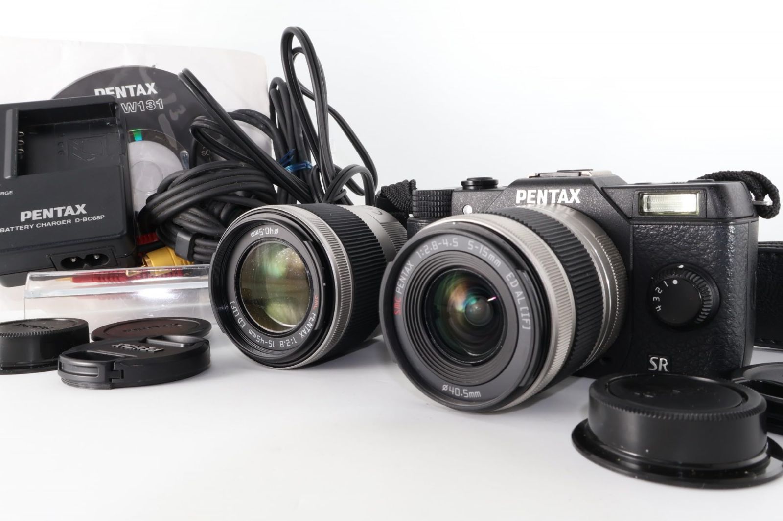 ショット数5790 回》PENTAX デジタルミラーレス一眼 Q10 ダブルズーム