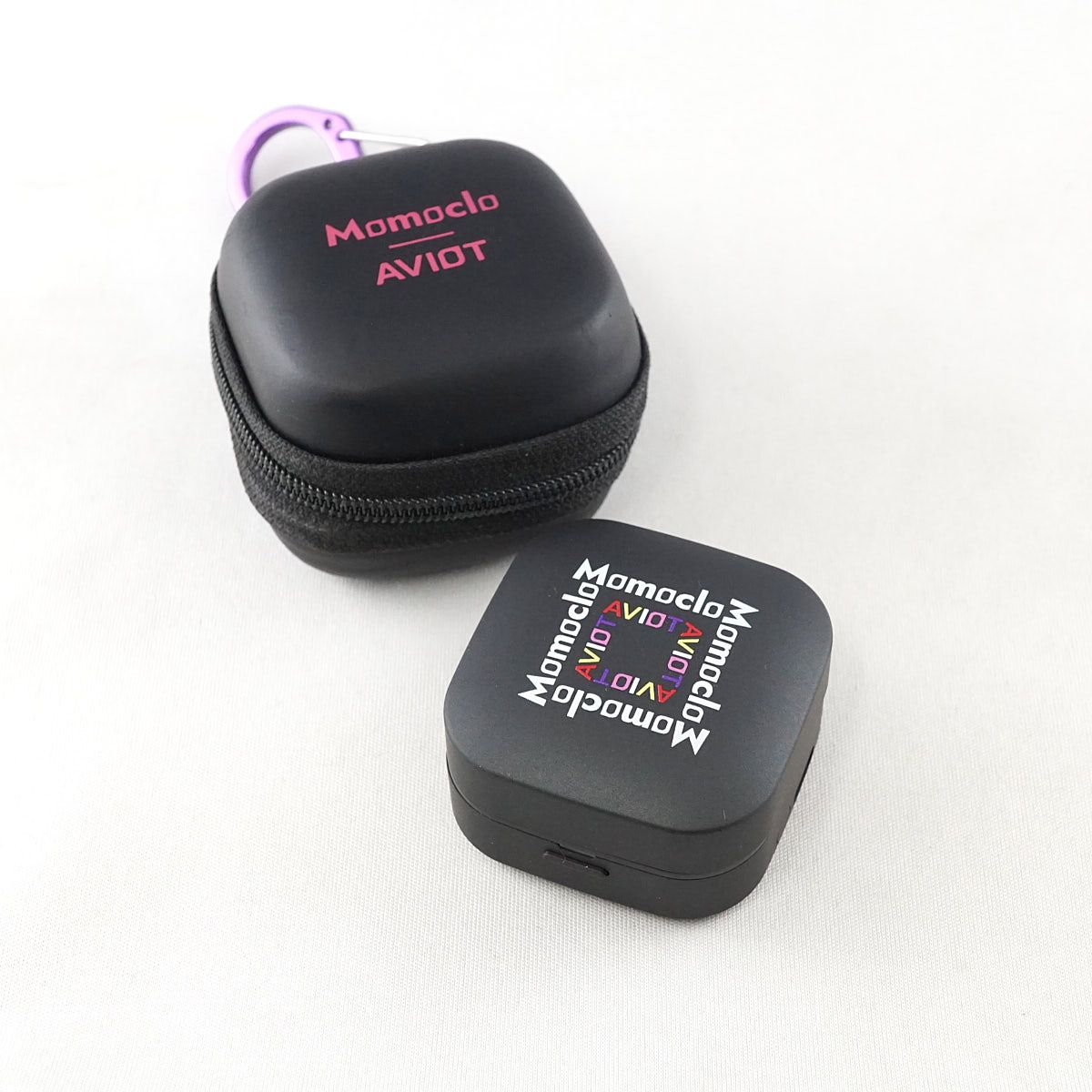 ももクロ ワイヤレスイヤホン AVIOT AVIOTxももいろクローバーZ TE-Q3-MCZ 充電ケースのみ USED美品 もも