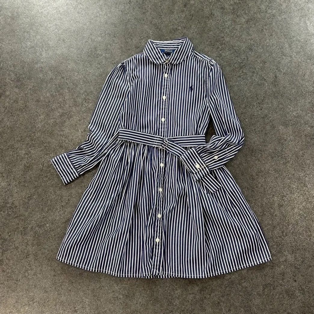 POLO RALPH LAUREN ポロラルフローレン 長袖 シャツワンピース