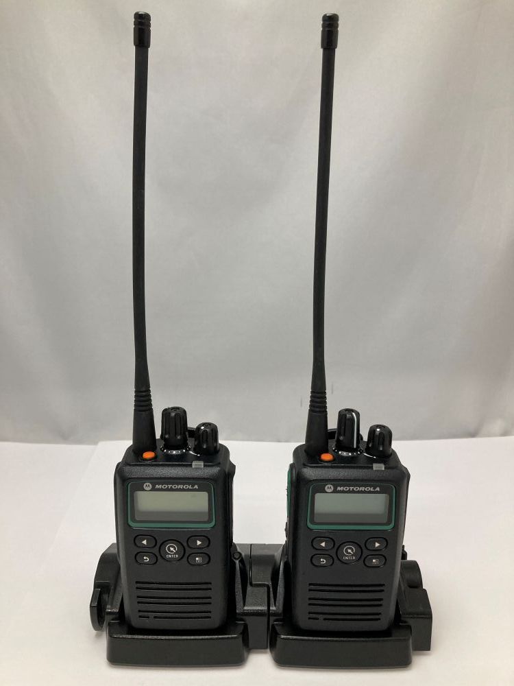 Motorola GDR4800 トランシーバー 2台セット　登録局　5W アマチュア無線 Motorola GDR4800 トランシーバー 2台セット 登録局 5W
