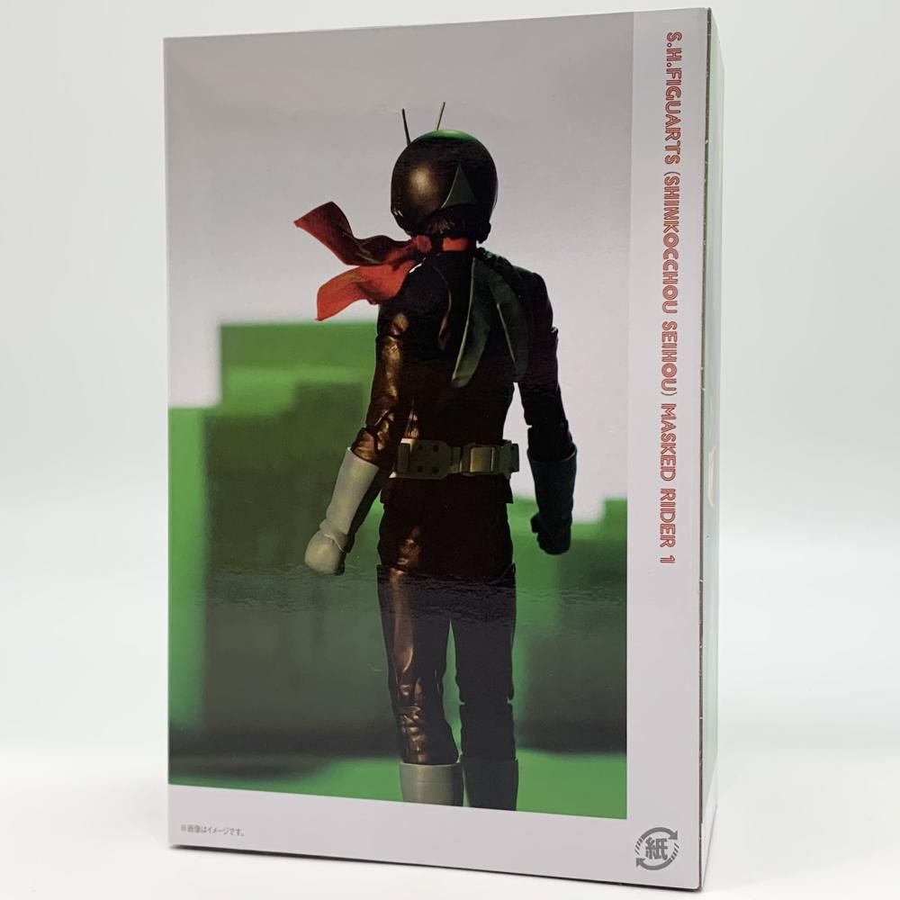 中古】未開封 S.H.Figuarts 真骨彫製法 仮面ライダー旧1号 バンダイ