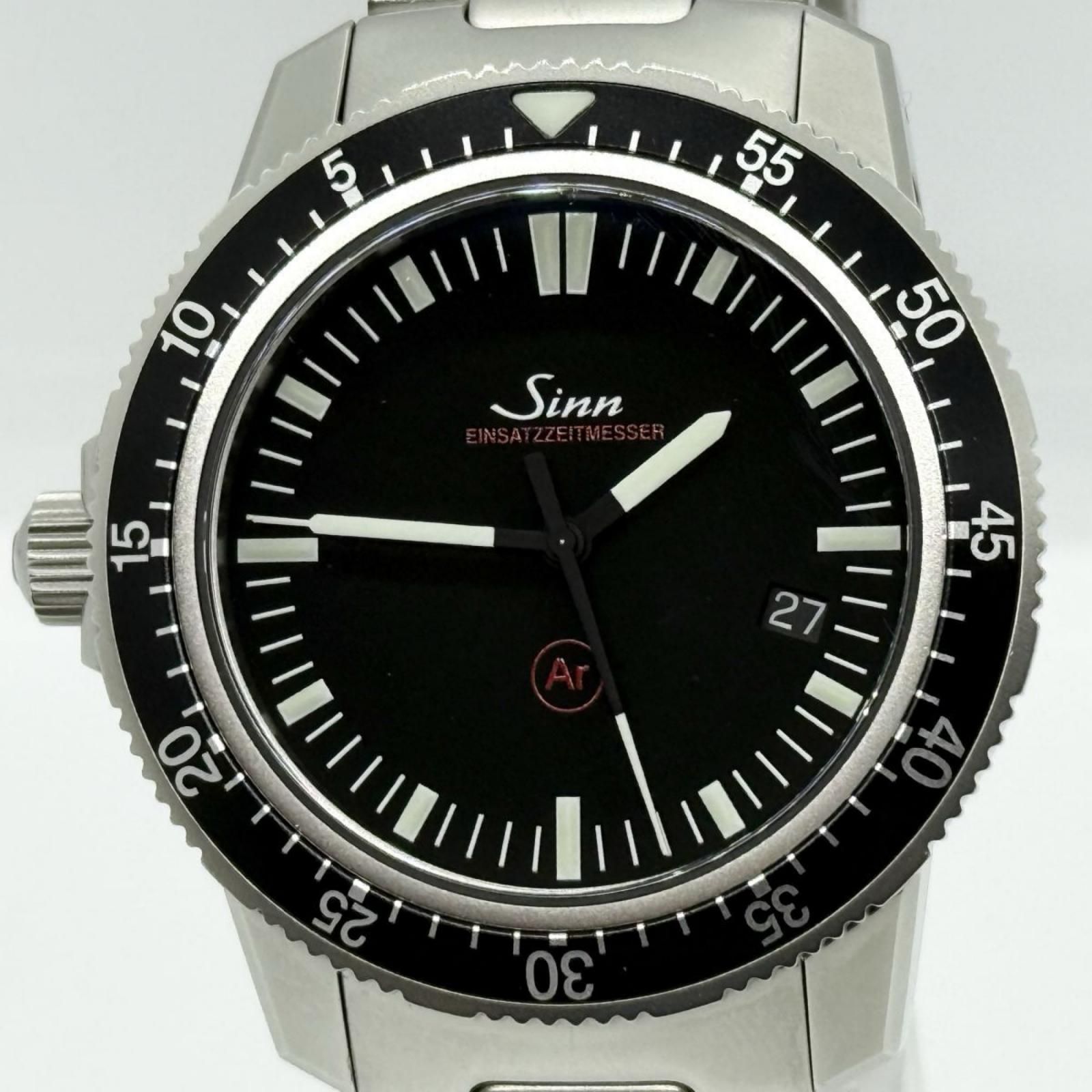 Sinn ジン EZM3 703.EZM-3F 703.0837 ブラック AT メンズ 腕時計