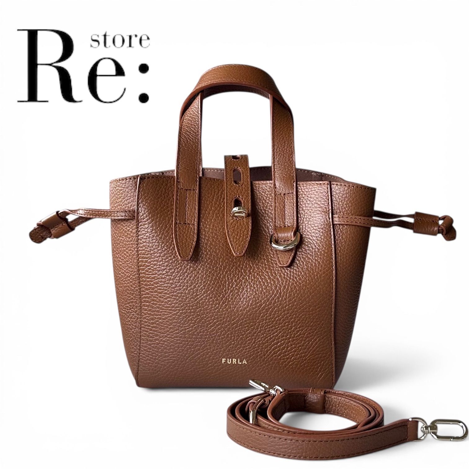 未使用品】FURLA NET MINI TOTE フルラ ネットミニトートバッグ 未使用品】FURLA NET MINI TOTE フルラ ネットミニトートバッグ